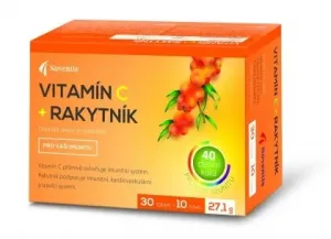 Noventis Vitamín C + Rakytník 30 tbl. + 10 tbl. ZDARMA