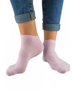 Noviti ST021 żakar Dámské kotníkové ponožky, 39-42, fialová světlý