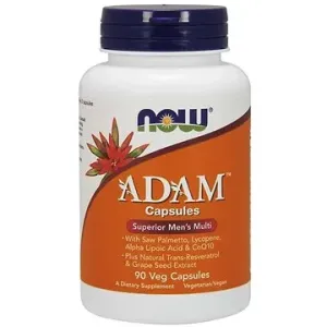 Now® Foods Adam, Multivitamin pro muže, 90 rostlinných kapslí