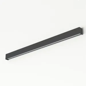 STRAIGHT WALL GRAPHITE L 7560, LED T8, 22W, 3000lm, 3000k