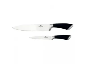 BERLINGERHAUS Sada nožů nerez 2 ks Black Silver Collection