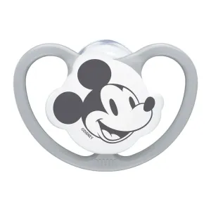 NUK Dudlík Space Disney Mickey v boxu, červený 0-6m