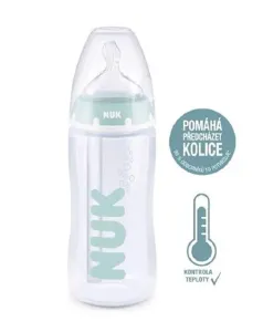 NUK - Kojenecká láhev FC Anti-colic s kontrolou teploty 300 ml UNI