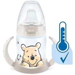 NUK  lahvička na učení  DISNEY-Medvídek Pú s kontrolou teploty 150 ml béžová (mix motivů) #95512