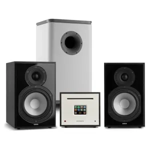 Numan Unison Reference 802 Edition, stereo systém, zesilovač, reproduktory, černo/šedá #763146