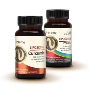 Nupreme Liposomal Curcumin + Liposomal Multi 2 x 30 kapslí