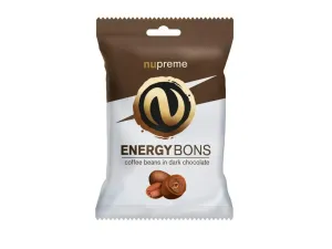Nupreme Energy Bons tmavé (kávová zrna v hořké čokoládě) 70 g #1160066
