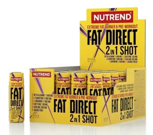 Fat Direct Shot (spalovač plus pumpa) - Nutrend 20 x 60 ml
