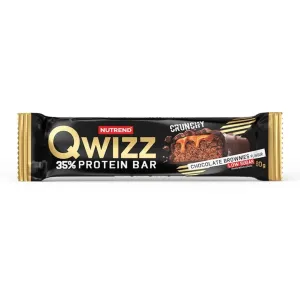Proteinová tyčinka Nutrend Qwizz Protein Bar 60g  čokoládové brownies