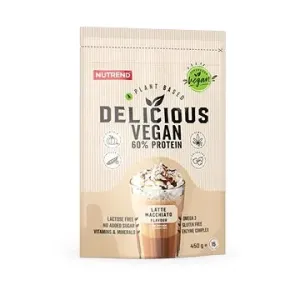 Nutrend Delicious Vegan Protein 450 g, latte macchiato
