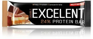 Proteinová tyčinka Nutrend Excelent Bar Double, 85 g  čokoláda+nugát s brusinkami