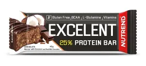 Tyčinka Excelent Protein Bar - Nutrend 1ks/85g Čokoláda-oriešok