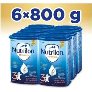 Nutrilon 3 Batolecí mléko 12+  6× 800 g