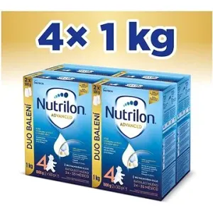 Nutrilon 4 Advanced batolecí mléko 4× 1 kg, 24+ #118581
