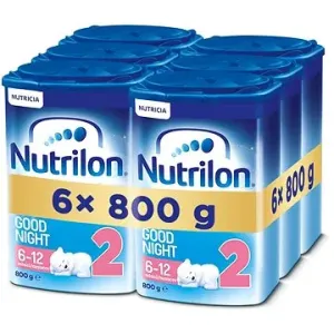 Nutrilon 2 Advanced Good Night pokračovací kojenecké mléko 6× 800 g