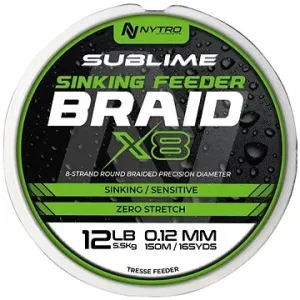 Nytro Sublime X8 Sinking Feeder Braid 150 m 0,08 mm 4,1 kg