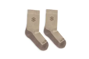 Dětské barefootové ponožky Be Lenka Kids - Crew - Merino Wool - Beige 23-26