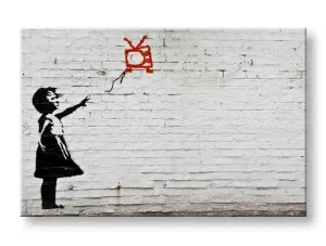 Obraz na plátně 1 dílný Street ART - Banksy #1460901