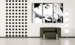Ručně malovaný POP Art Madonna 3 dílný 120x80cm #1459372