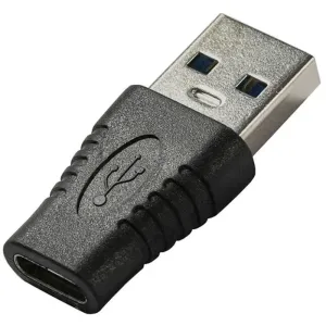 Adaptér USB (samec) na USB-C (samice) 3.0 redukce černý