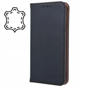 Pouzdro Flip BOOK Special Samsung A145 Galaxy A14 4G, A146 Galaxy A14 5G pravá kůže černé