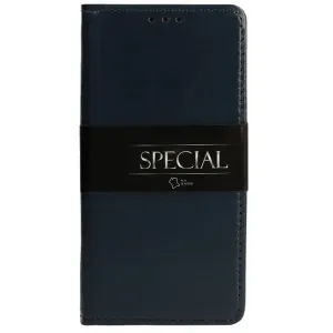 Pouzdro Flip BOOK Special Samsung A536 Galaxy A53 5G pravá kůže tmavě modré