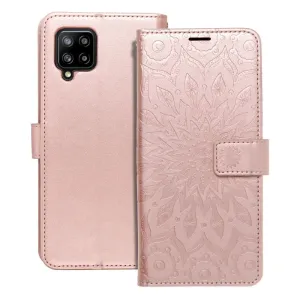 Pouzdro Flip Mezzo Book Samsung A426 Galaxy A42 5G vzor mandala růžovo zlaté