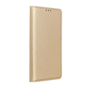 Pouzdro Flip Smart Book Huawei P30 Lite zlatá