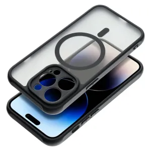 Pouzdro silikon Apple iPhone 15 Magsafe matné černé