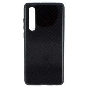 Pouzdro Tel1 Carbon Glass Case - Huawei P30 černé