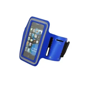 Sportovní držák na ruku pro Samsung i9300 Galaxy S3 a jiné telefony 4-5 palců - tmavě modrý