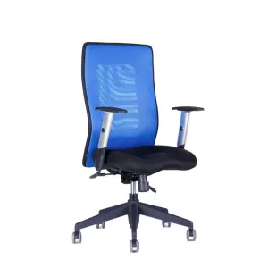 Ergonomická kancelářská židle OfficePro Calypso Grand Barva: modrá, Opěrka hlavy: bez opěrky