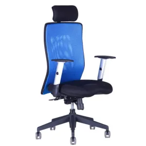 Office Pro Calypso Barva: modrá, Opěrka hlavy: s opěrkou