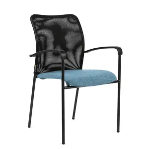 Ergonomická jednací židle OfficePro Triton Black SL Barva: modrá