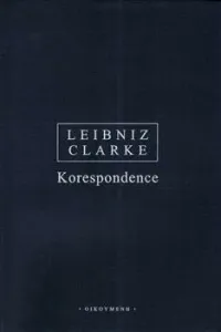 Korespondence - Stephen Clarke, Gottfried Wilhelm Leibniz