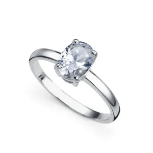 Oliver Weber Půvabný stříbrný prsten Smooth 63262 61 mm