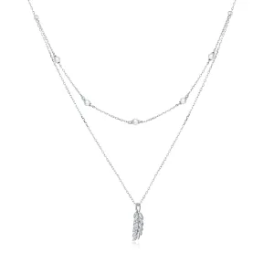 OLIVIE Stříbrný náhrdelník PÍRKO 5154 Ag 925; ≤2,4 g