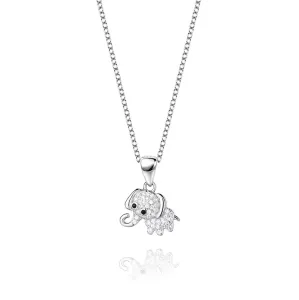 OLIVIE Stříbrný náhrdelník SLON 5583 Ag 925; ≤2,3 g