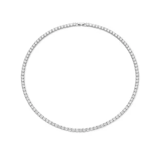 OLIVIE Stříbrný tenisový 50cm/4mm náhrdelník 7290 Ag 925; ≤27 g