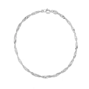 OLIVIE Stříbrný náramek 20 cm SINGAPORE 7636 Ag 925; ≤1,2 g