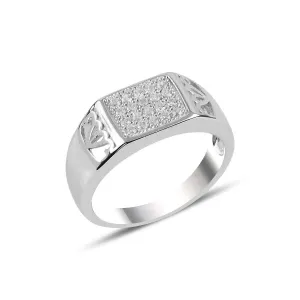 OLIVIE Pánský stříbrný prsten 3730 Velikost prstenů: 9 (EU: 59-61) Ag 925; ≤ 6,9 g