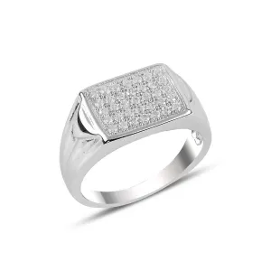 OLIVIE Pánský stříbrný prsten 3731 Velikost prstenů: 9 (EU: 59-61) Ag 925; ≤ 6 g