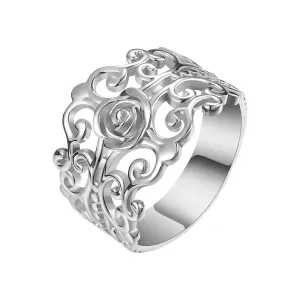 OLIVIE  FILIGRÁN stříbrný prsten 4300 Velikost prstenů: 9 (EU: 59-61), Barva: Stříbrná Ag 925; ≤3,4 g