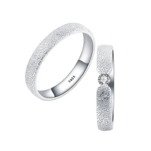 OLIVIE Snubní stříbrný prsten DUET 7476 Velikost prstenů: 10 (EU: 62-64), Pohlaví: Dámské Ag 925; ≤2,5 g