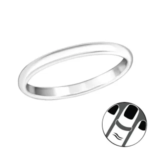OLIVIE Stříbrný midi prsten 5778 Ag 925; ≤0,7 g