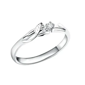 OLIVIE Stříbrný prsten JARNÍ VĚTVIČKA 8544 Velikost prstenů: 10 (EU: 62-64) Ag 925; ≤1,4 g