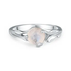 OLIVIE Stříbrný prsten MĚSÍČNÍ KÁMEN 7755 Velikost prstenů: 5 (EU: 49-50) Ag 925; ≤2,2 g