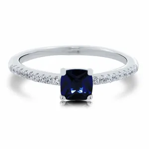 OLIVIE Stříbrný prsten NOČNÍ OBLOHA 5105 Velikost prstenů: 6 (EU: 51-53) Ag 925; ≤1,1 g