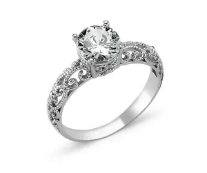 OLIVIE Stříbrný prsten OLIVIE s kubickým zirkonem 1272 Velikost prstenů: 5 1/4 (EU: 50) Ag 925; ≤2,4 g