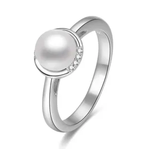 OLIVIE Stříbrný prsten PERLA 8042 Velikost prstenů: 7 (EU: 54-56) Ag 925; ≤3,4 g